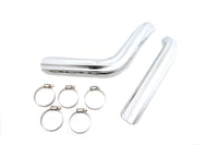 HARLEY Ribbed Heat Shield Set Chrome fits 1986-1999 FXST,