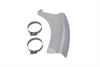HARLEY Links vertikales Auspuff-Hitzeschild Passend für 1965-1984 FL,