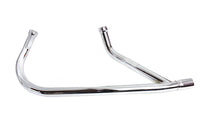 HARLEY Nachbau 2-in-1 Auspuffkrümmer-Set Chrom passend für 1957-1984 XL,