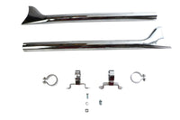 HARLEY Wyatt Gatling Straight Fishtail Kit passend für FLT Modelle von 1995-2016,