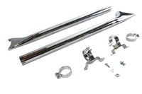 HARLEY Wyatt Gatling Straight Fishtail Kit passend für FLT Modelle von 1995-2016,