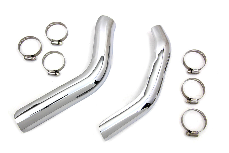 HARLEY Drag Auspuff Hitzeschild Set Passend für 1986-2003 XL,