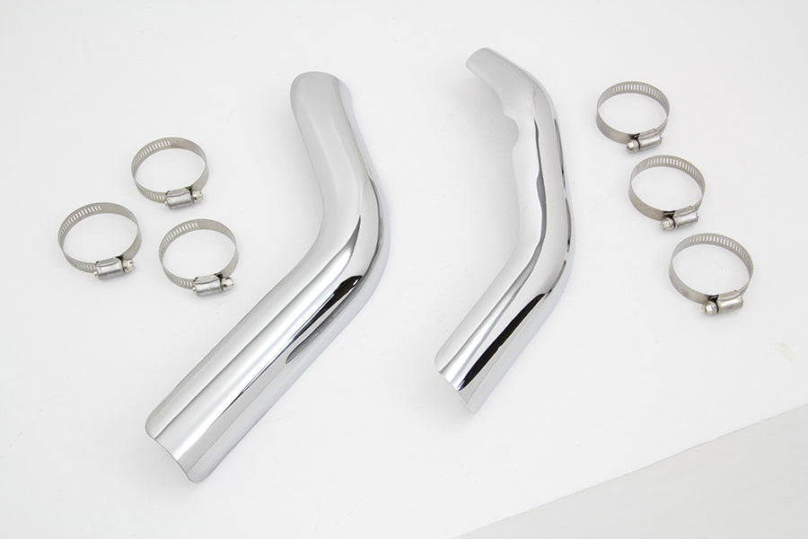 HARLEY Drag Auspuff Hitzeschild Set Passend für 1986-2003 XL,