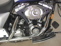 HARLEY Vorderer Auspuff-Hitzeschutz Passend für 1983-2008 FLT, 2000-2008 FLHTCUI,