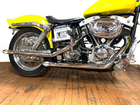 HARLEY MCM FXE Goose Drag Pipe Set Chrom Passend für 1970-1984 FXE,