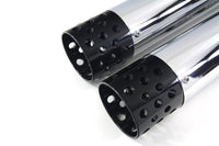 HARLEY Schalldämpfer-Set mit schwarzen Shooter Style Enden, passend für 1995–2016 FLT,
