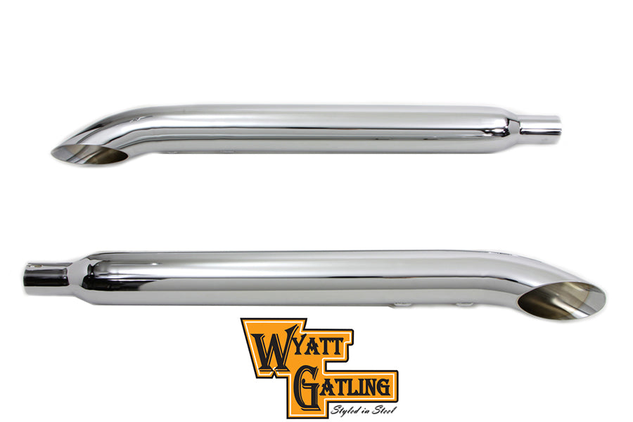 HARLEY Wyatt Gatling Auspuffendrohr-Satz passend für 1995-2016 FLT,