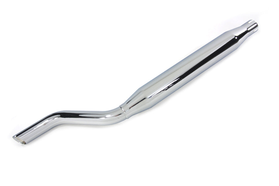 HARLEY Upsweep Schalldämpfer mit Down Slash Passt 0- Custom, Anwendung 0- Custom, Anwendung