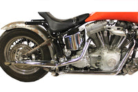 HARLEY "Goose Style" Drag Pipes Set, passend für 2007-2017 FXST,