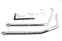 HARLEY Auspuff Drag Pipe Set passend für 2007-2017 FXST,
