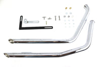 HARLEY Auspuff Drag Pipe Set passend für 2007-2017 FXST,