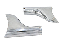 HARLEY Chrom-Fischschwanz-Endstück-Satz für 1-3/4 Zoll Auspuff passend für 0- Custom, Anwendung
