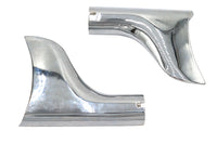 HARLEY Chrom-Fischschwanz-Endstück-Satz für 1-3/4 Zoll Auspuff passend für 0- Custom, Anwendung