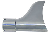 HARLEY Chrom Fishtail Endstück Set für 1-7/8 Zoll Schalldämpfer Passend 0-  Custom, Anwendung