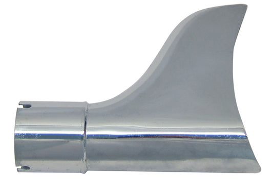 HARLEY Chrome Fishtail Tip Set for 1-7/8 inch Muffler Fits 0-  Custom, application