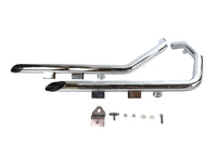 HARLEY Wyatt Gatling Auspuffrohr-Set Slash Cut Chrom passend für 2007–2013 XL,