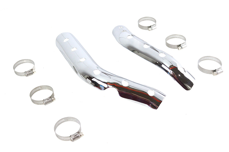 HARLEY XL Heat Shield Set Chrome fits 1986-2003 XL,