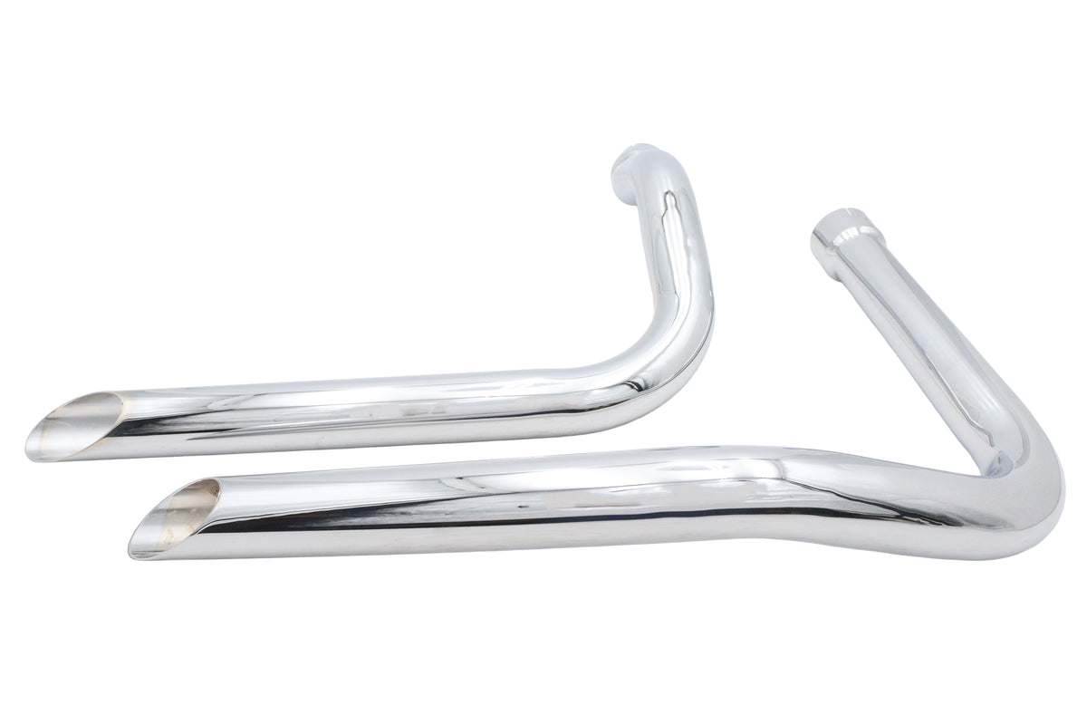 HARLEY Panhead Drag Pipe Set Chrom passend für 1948-1965 FL,
