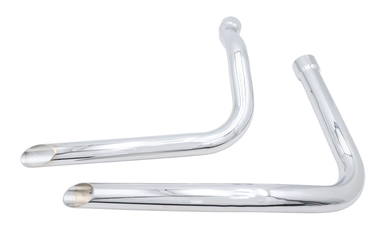 HARLEY Panhead Drag Pipe Set Chrom passend für 1948-1965 FL,