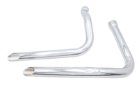 HARLEY Panhead Drag Pipe Set Chrom passend für 1948-1965 FL,