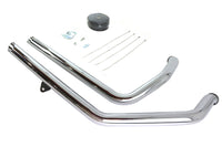 HARLEY Auspuff Drag Pipe Kit Slash Cut Enden Passend für 1986-2003 XL,