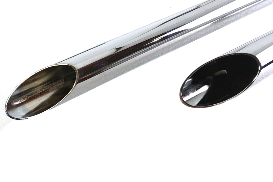 HARLEY Auspuff Drag Pipe Kit Slash Cut Enden Passend für 1986-2003 XL,