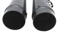 HARLEY M8 Ultima Radium Megaphon Schalldämpfer Set Schwarz Passend für 2017-UP FLT,