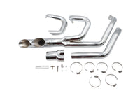 HARLEY Wyatt Gatling Afterburner Auspuffanlage Chrom Passend für 1985-2005 FXST, 1985-2005 FLST,