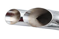 HARLEY Wyatt Gatling Afterburner Auspuffanlage Chrom Passend für 1985-2005 FXST, 1985-2005 FLST,