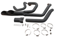 HARLEY Wyatt Gatling Afterburner Auspuffanlage schwarz passend für 1985–2005 FXST, 1985–2005 FLST,