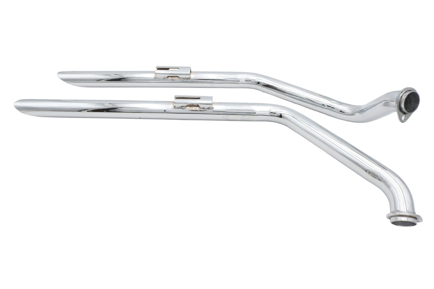 HARLEY Ultima Shovelhead Drag Pipe Set Slash Cut Fits 1970-1984 FX,   1970-1984 FL,