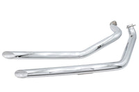 HARLEY Ultima Shovelhead Drag Pipe Set Slash Cut passend für 1970-1984 FX, 1970-1984 FL,