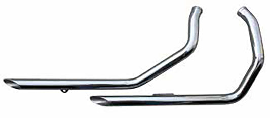 HARLEY Ultima Exhaust 1-3/4 inch Drag Pipe Set Slash Cut Ends Fits XL 1986-2003,