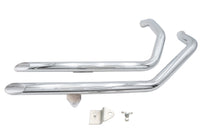 HARLEY Ultima Auspuff 1-3/4 Zoll Drag Pipe Set Slash Cut Enden Passend für 1986-2003 XL,