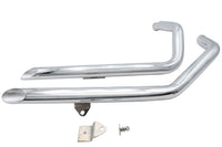HARLEY Ultima Auspuff 2 Zoll Drag Pipe Satz Slash Cut Enden Passend für 1986-2003 XL,