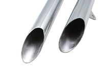 HARLEY Ultima Auspuff 2 Zoll Drag Pipe Satz Slash Cut Enden Passend für 1986-2003 XL,