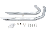 HARLEY Big Growl Sharp Shooters Auspuffanlage Chrom Passend für 1986-2005 FLST, 1986-2005 FXST,