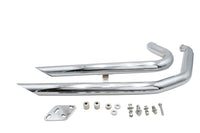 HARLEY Big Growl Sharp Shooters Auspuffanlage Chrom Passend für 1986-2005 FLST, 1986-2005 FXST,