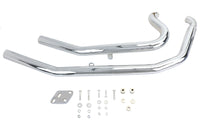 HARLEY Big Growl Long Barrels Auspuffanlage Chrom Passend für 1986-2005 FLST, 1986-2005 FXST,