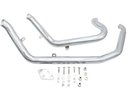 HARLEY Big Growl Upswept Up 'n Outs Auspuffrohrsatz Chrom passend für 1986-2005 FXST, 1986-2005 FLST,