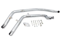 HARLEY Big Growl Upswept Up 'n Outs Auspuffrohrsatz Chrom passend für 1986-2005 FXST, 1986-2005 FLST,
