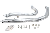 HARLEY Big Growl Short Shooters Auspuffanlage Chrom Passend für 1986-2005 FLST, 1986-2005 FXST,