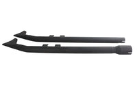 HARLEY FLT Upsweep Straight Fishtail Set Schwarz passend für 2017-UP FLT,
