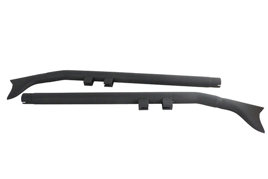 HARLEY FLT Upsweep Straight Fishtail Set Schwarz passend für 1995-2016 FLT,