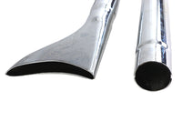 HARLEY FLT Upsweep Straight Fishtail Set Chrom Passend für 1995-2016 FLT,