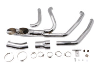 HARLEY Wyatt Gatling Afterburner Auspuffanlage Chrom Passend für 2006-UP FLT, 2006-UP FL, 2006-UP FX,