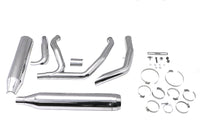 HARLEY Wyatt Gatling Super Sport Auspuffanlage Chrom Passend für 1986-2005 FLST, 1986-2005 FXST,