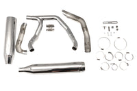 HARLEY Wyatt Gatling Super Sport Auspuffanlage Chrom Passend für 1986-2005 FLST, 1986-2005 FXST,