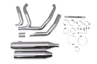 HARLEY Wyatt Gatling Super Sport Auspuffanlage Chrom Passend für 2006-UP FLST, 2006-UP FXST,