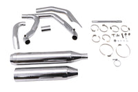 HARLEY Wyatt Gatling Super Sport Auspuffanlage Chrom Passend für 2006-UP FLST, 2006-UP FXST,